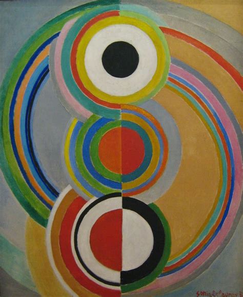 "Rythme" by Sonia Delaunay | Sonia delaunay, Painting, Robert delaunay