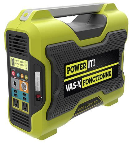 POWER IT! Li-Ion Battery Generator - Walmart.ca