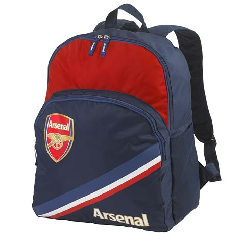 OFFICIAL ARSNEAL FC BAG PACK RUCKSACK, RED & BLUE ARSENAL MERCHANDISE BRAND NEW | eBay