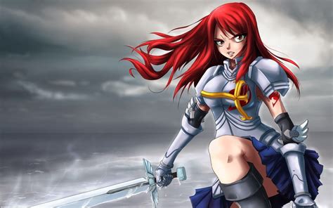 Erza Scarlet Wallpaper HD - WallpaperSafari