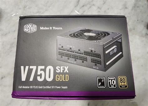 Cooler Master 750W PSU v750 SFX Gold, Computers & Tech, Parts ...