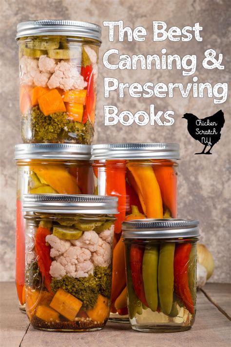 Canning and Preserving Recipe Books