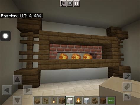 Minecraft Fireplace