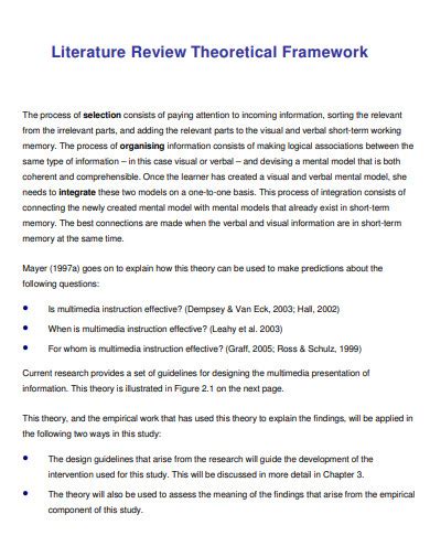 What Is Theoretical Framework In Research Worksheet - Infoupdate.org