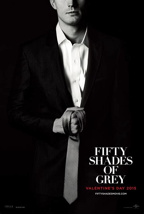 NUEVO PÓSTER de la película 50 Sombras con Christian Grey y su corbata | 50 Sombras Spain