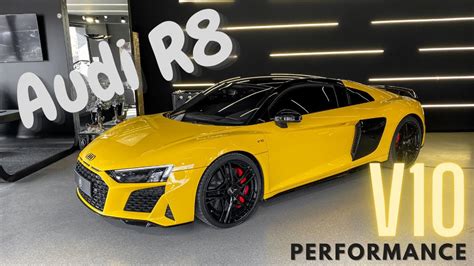 2021 Audi R8 V10 Quattro Performance (Vegas Yellow) - Exterior and ...