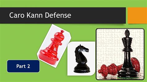 Chess Tutorial Caro Kann Defense Part 2 - YouTube