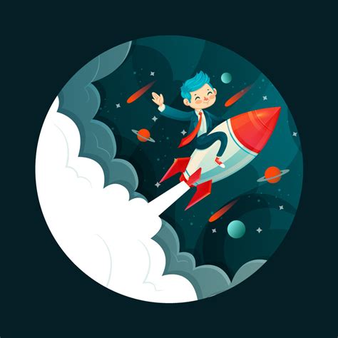 Space Illustrations Collection :: Behance