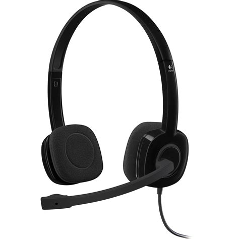 Logitech H151 Stereo Headset 981000587 B&H Photo Video