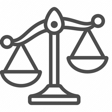 Justice, scales, weighing, weight scale icon - Download on Iconfinder