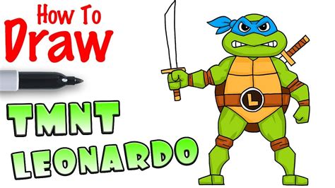 How to Draw Leonardo | TMNT