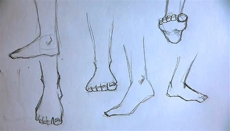 how to draw feet front view - Google Search | Feet drawing, Art lessons ...