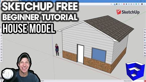 GETTING STARTED with SketchUp Free - Lesson 2 - Creating a House Model ...