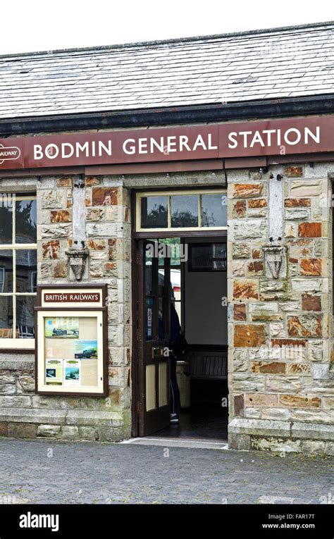 Railway station bodmin cornwall hi-res stock photography and images - Alamy