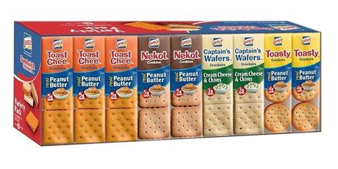 Lance Fresh Sandwich Crackers Variety Pack - 36 packs - Walmart.com - Walmart.com