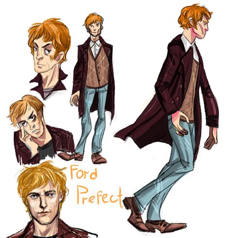 Ford Prefect by mado-san | Hitchhikers guide to the galaxy, Hitchhikers guide, Guide to the galaxy