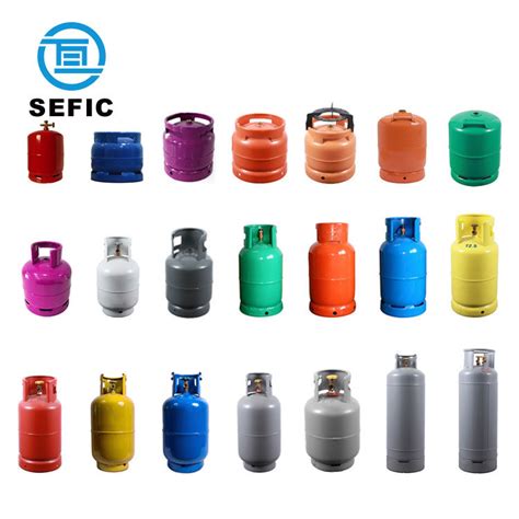 Universal Hot Product LPG Gas Cylinder Sizes Cooking Gas Canister - LPG Gas Cylinder and Steel ...