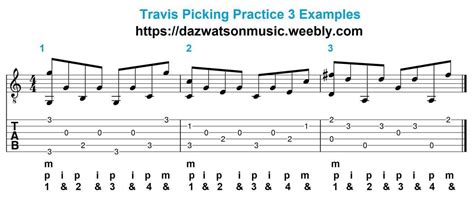 Travis Picking Made Easy For Beginners in 2022 | Fingerstyle guitar ...