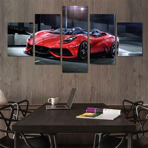 Best 20+ of Car Canvas Wall Art