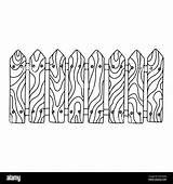 Farm Fence Coloring Pages sketch template