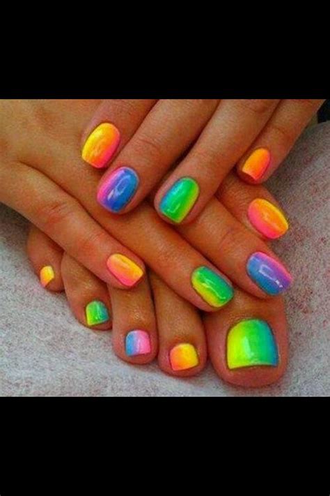 Tie-dye | Rainbow nails, Rainbow nail art, Rainbow nail art designs