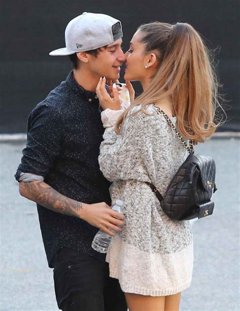 Ariana Grande Outside the IHeartRadio Awards (2015) With Boyfriend – celebsla.com