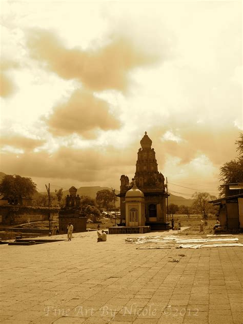 The small town of Wai, Maharashtra, India 2008 | Small towns, India travel, Monument valley