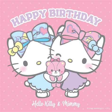 Happy birthday Hello Kitty & Mimmy! : r/sanrio