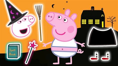 Peppa Pig Halloween Special 🎃 Halloween Dress up - Learning with Peppa Pig - YouTube