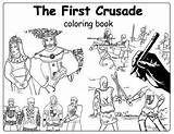 First Crusade Coloring Pages  Catholic History TPT sketch template