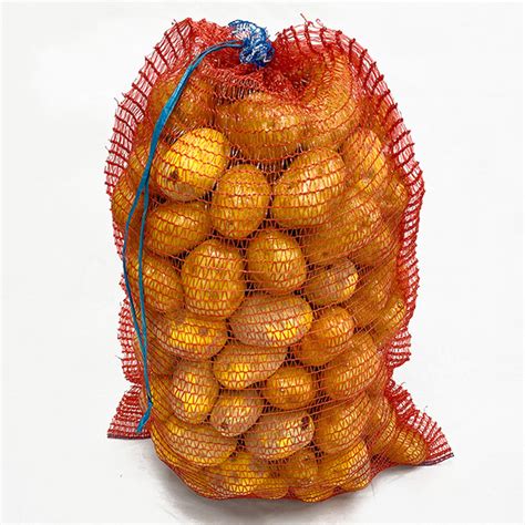 OEM Customizable Agricultural Packaging Vegetables Fruit Raschel Mesh Bag