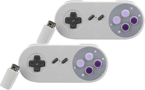 Wireless Controller for Super Nintendo SNES Classic Mini Edition Console (2-Pack) - AWordPressSite