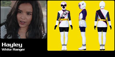 Hayley Foster, White Ninja Steel Ranger - Power Rangers Ninja Steel