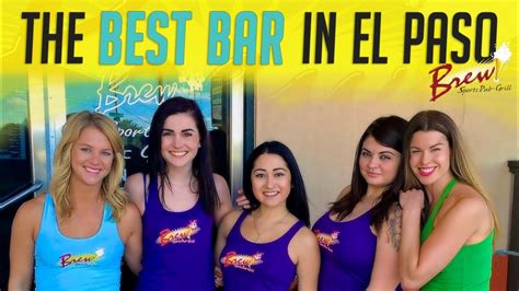 Best Bars In El Paso | Best Restaurants Close By | Brew Sports Pub & Grill - YouTube