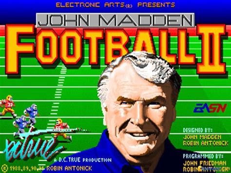 John Madden Football II (1991) - PC Game