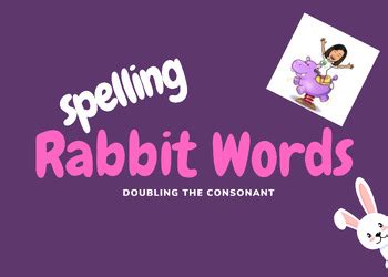 Spelling Rabbit Words Double the Consonant Rule Orton Gillingham BOOM ...