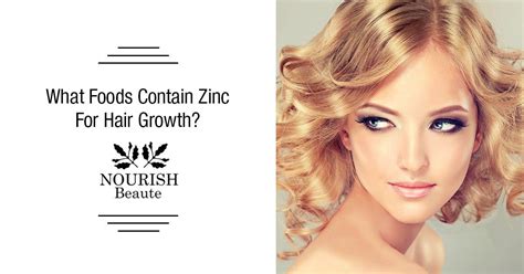 What Foods Contain Zinc For Hair Growth? | Hair food, What foods ...