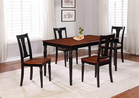 Linon Home Decor Products 5 pc. Farmhouse Dining Set