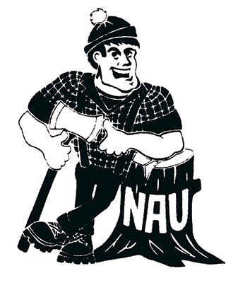 NAU Celebrating 50 Years as a University - Louie the Lumberjack