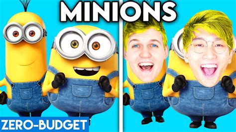 MINIONS WITH ZERO BUDGET! (Despicable Me MOVIE PARODY By LANKYBOX ...