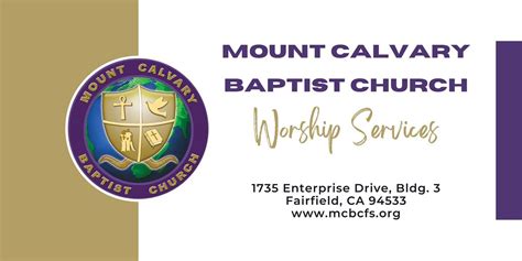 Mount Calvary Baptist Church Worship Services - Sunday, May 1, 2022 | MOUNT CALVARY BAPTIST ...