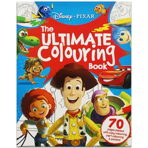 Disney Pixar: The Ultimate Colouring Book From £3.00 in 2022 | Kids ...