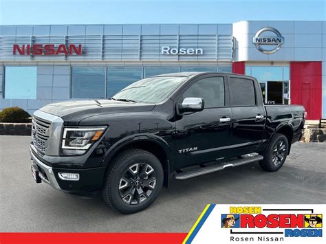 New 2023 Nissan Titan Platinum Reserve 4D Crew Cab in Milwaukee #57108 | Rosen Nissan Milwaukee