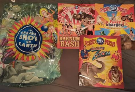 RINGLING BROS BARNUM Bailey Greatest Show Earth Circus Souvenir Programs Books £18.82 - PicClick UK