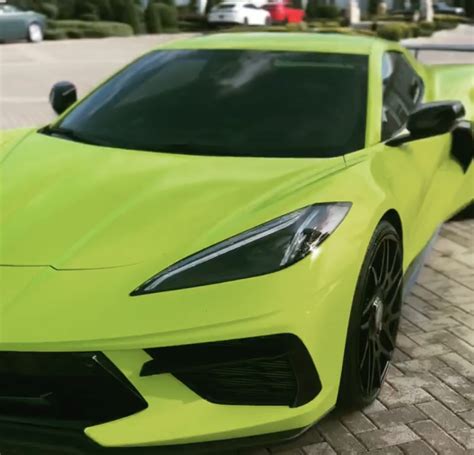 Rick Ross whips around town in his $68K neon green Corvette | The US Sun