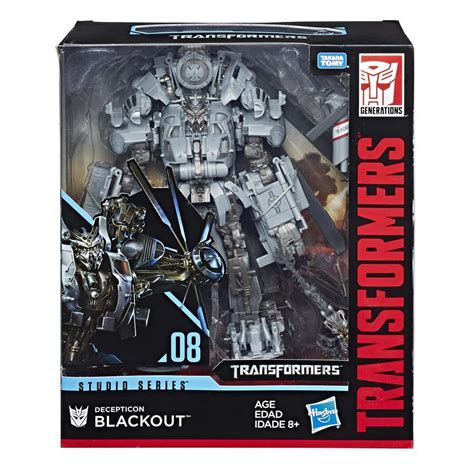 Transformers Studio Series 08 Leader Class Movie 1 Decepticon Blackout ...