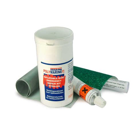 Hypalon Emergency Boat Repair Kit - Polymarine RIB Inflatable boat repair