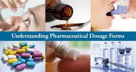 Different Types of Dosage Forms in Pharmaceuticals | Healthtian