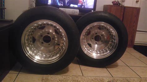 F/S Centerline Convo Pro 10x15 rear wheels with drag radials - LS1TECH