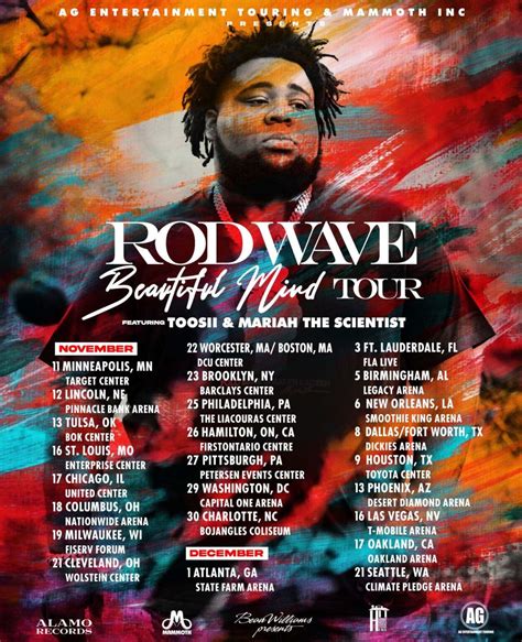 Rod Wave Announces Beautiful Mind Tour at Capital One Arena November 29 ...